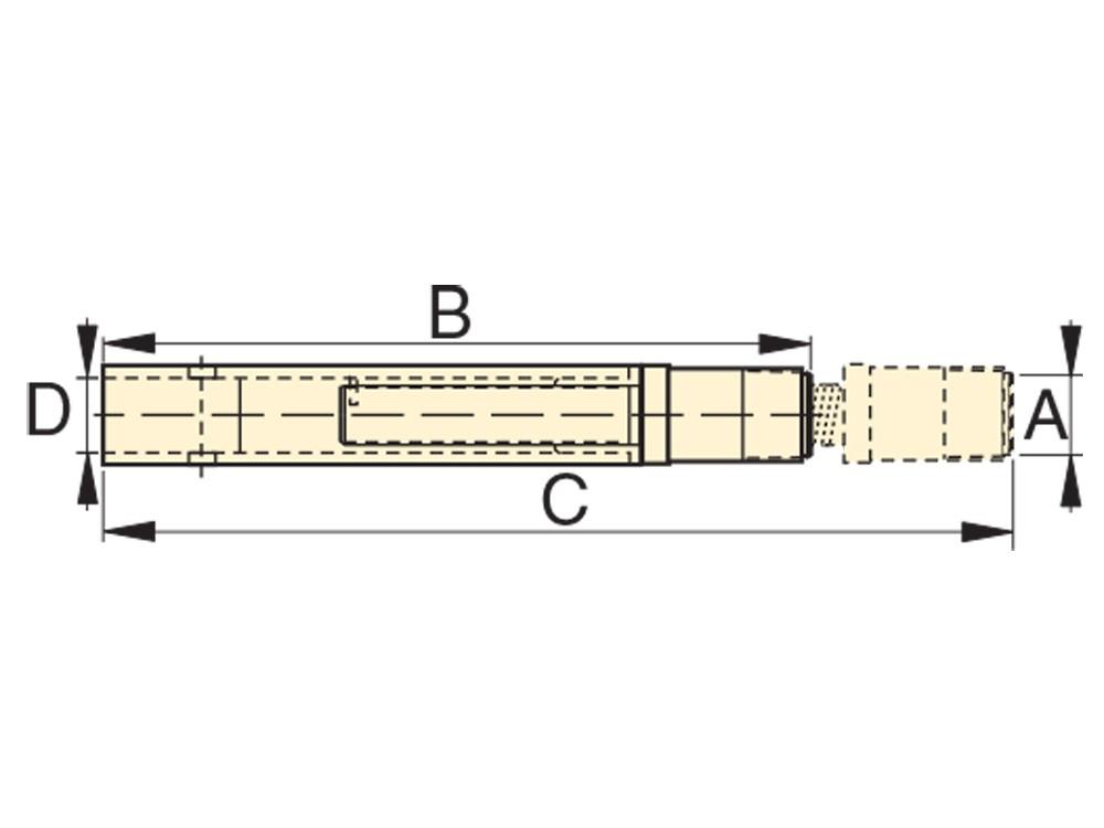 Dimension diagram for A28