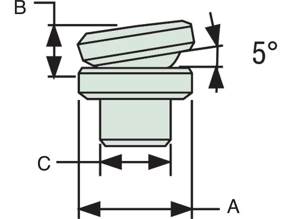 Dimension diagram for ATS25