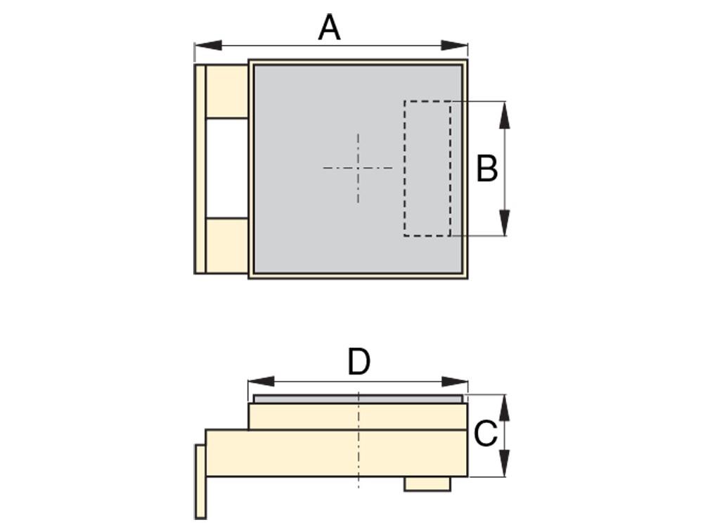 Dimension diagram for ELP-10