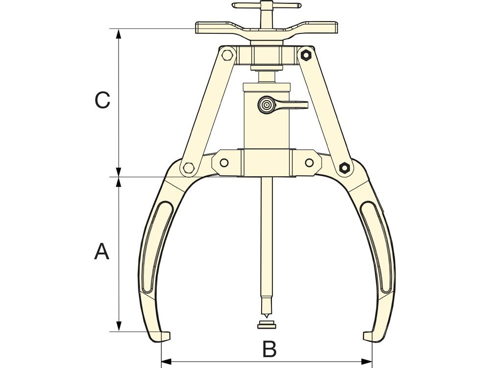 Dimension diagram for LGH214