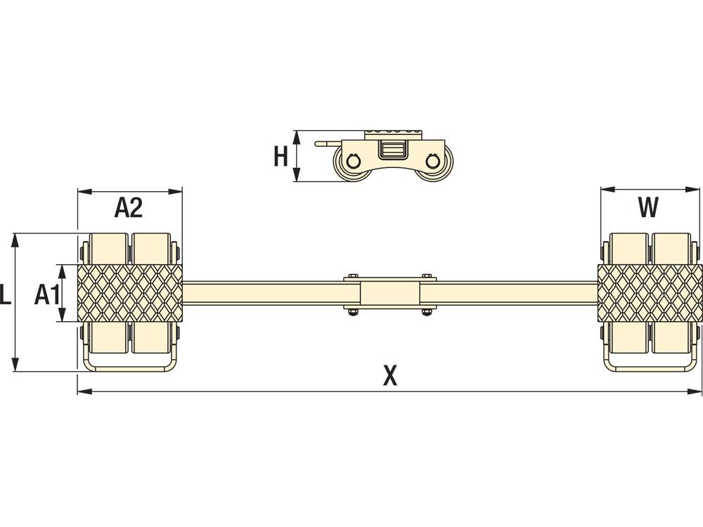 Dimension diagram for SD1