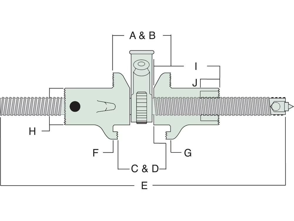 Dimension diagram for PP61015
