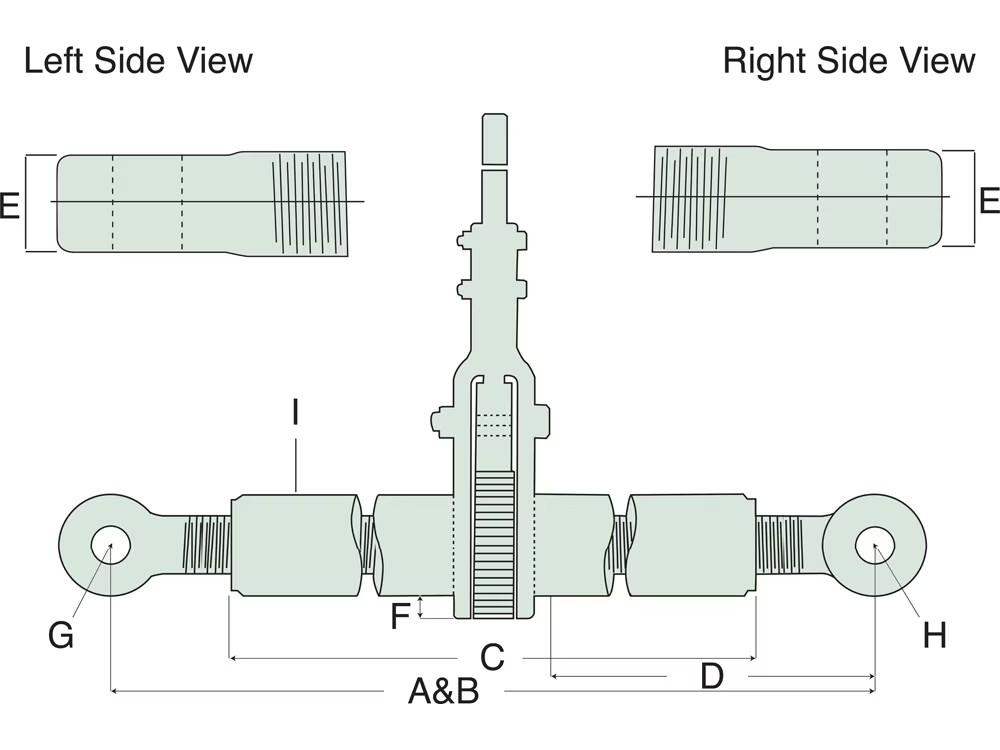 Dimension diagram for SER40