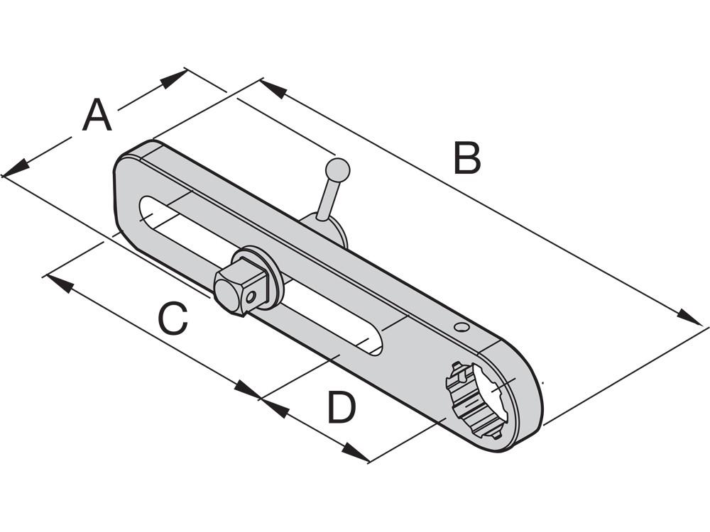 Dimension diagram for RATW
