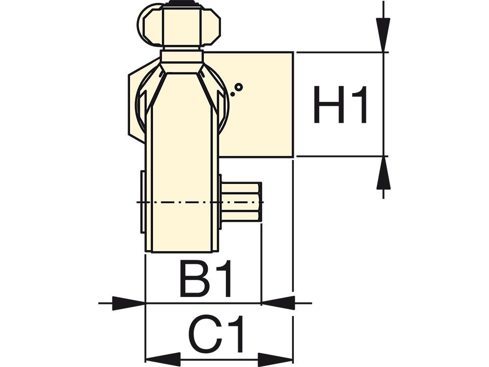 Dimension diagram for A150