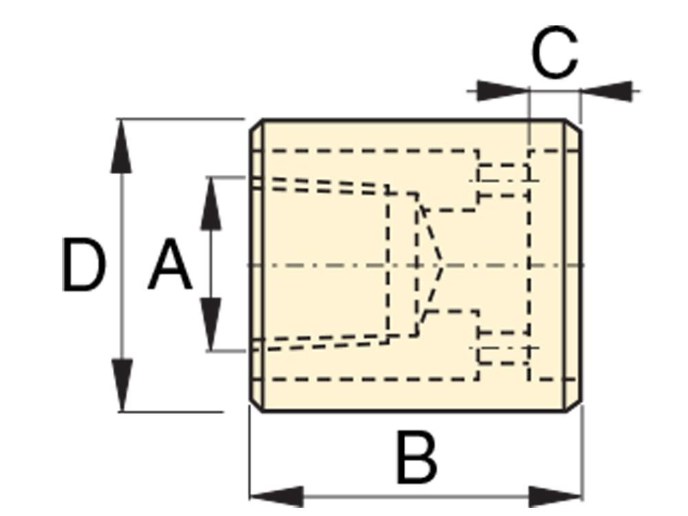 Dimension diagram for A27