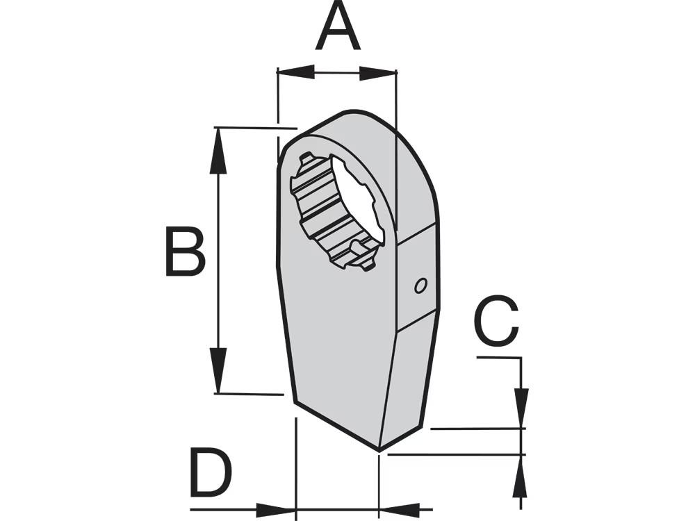 Dimension diagram for BLTWL