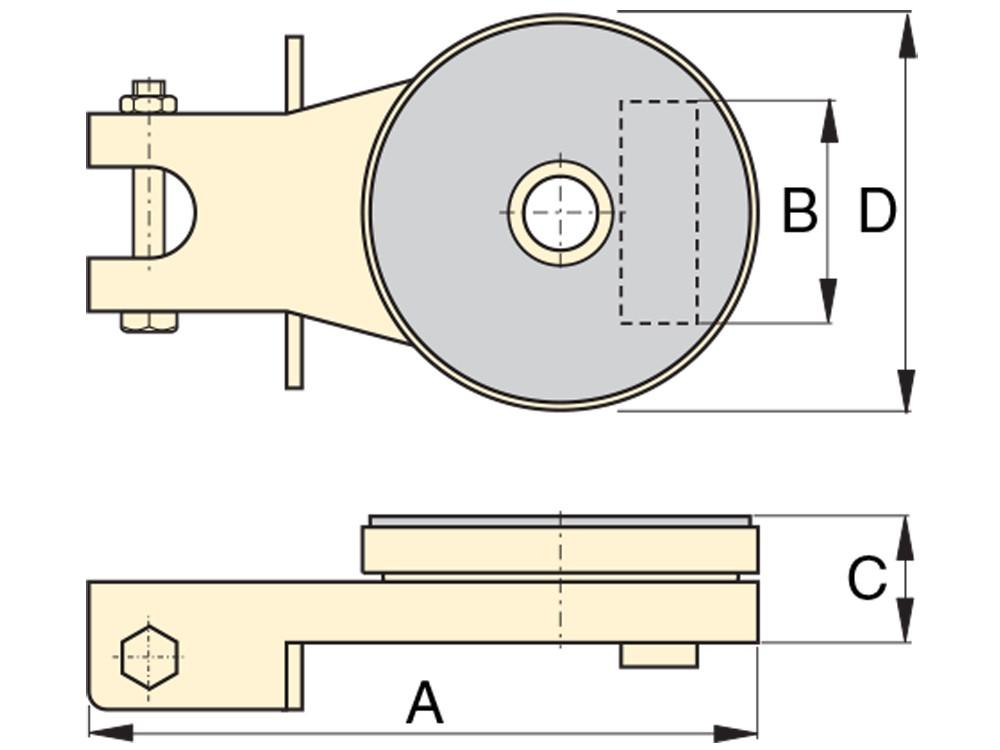 Dimension diagram for ES-30