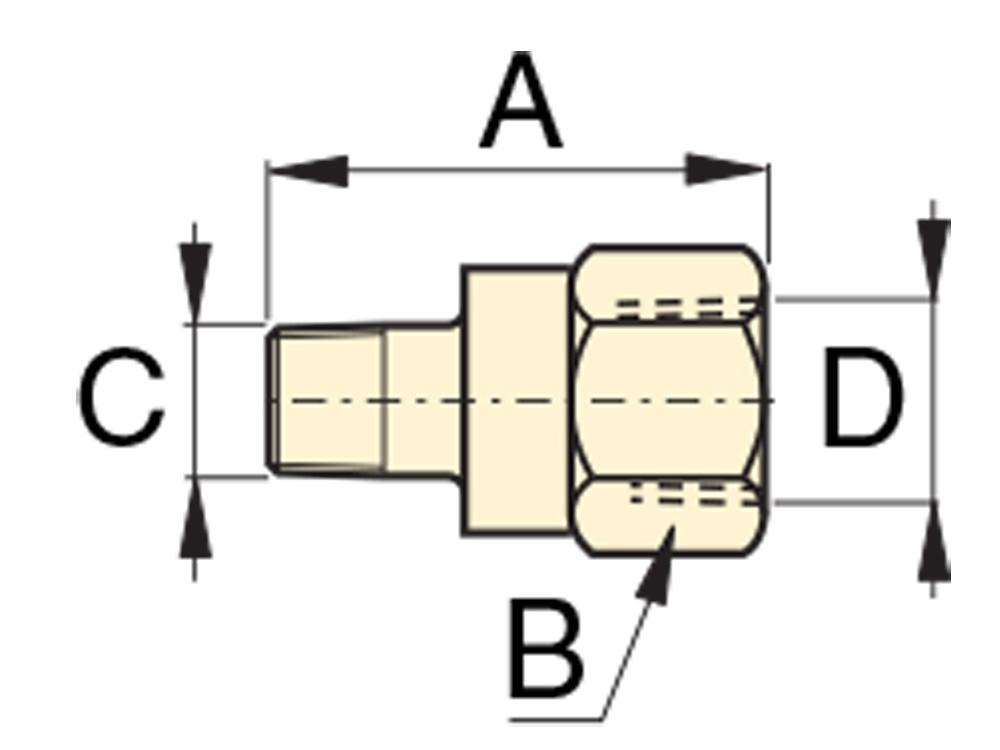 Dimension diagram for FZ1642