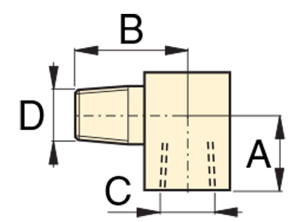 Dimension diagram for FZ1616