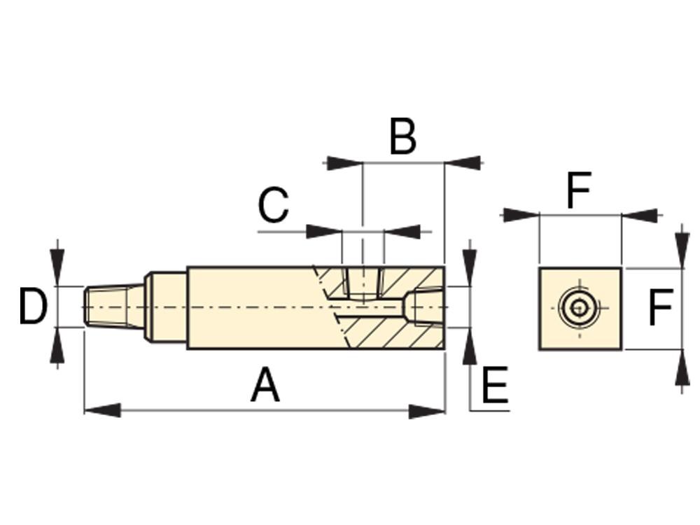 Dimension diagram for GA2