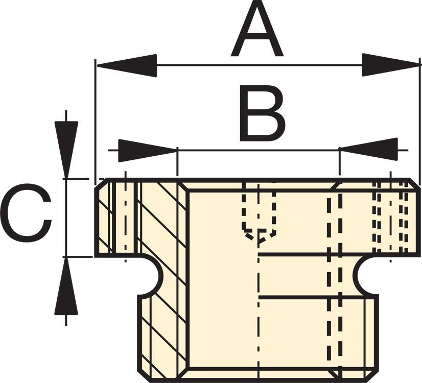 Dimension diagram for HP20