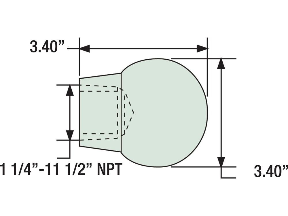 Imperial dimension diagram for MK-13