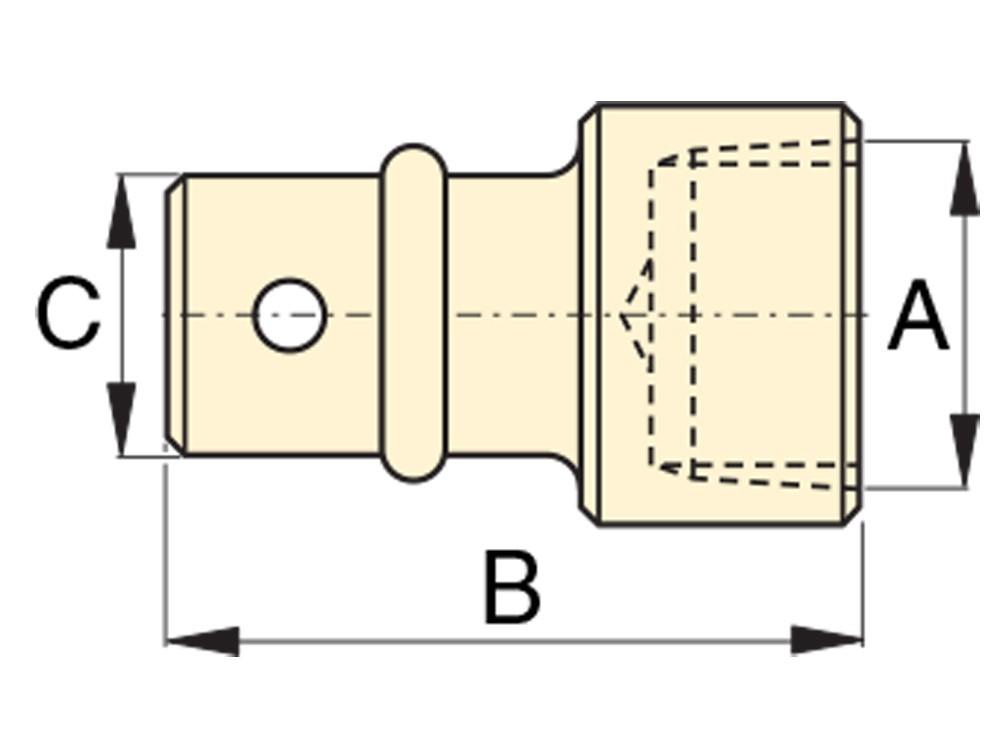 Dimension diagram for MZ4009