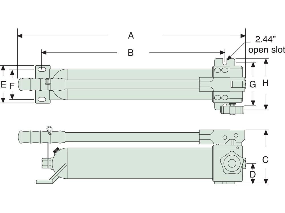 Imperial dimension diagram for P30