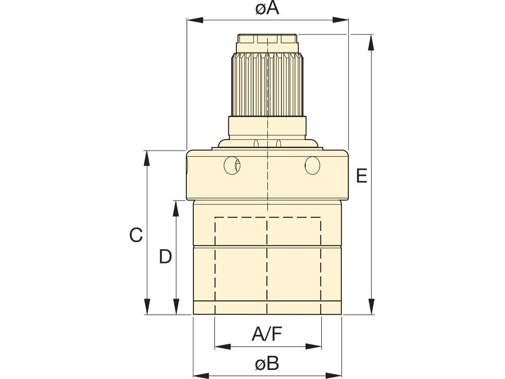 Dimension diagram for STTLS61565
