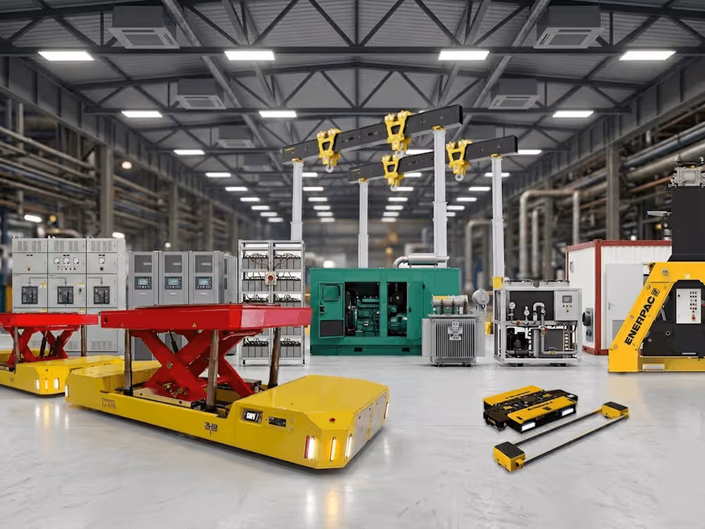 Heavy Equipment Handling Solutions for Scaling Data Center Production