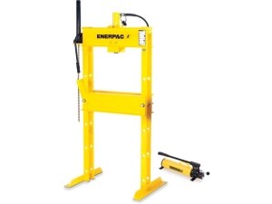 Iph3080 30 Ton H Frame Hydraulic Press With Hand Pump And Manual Valve Enerpac