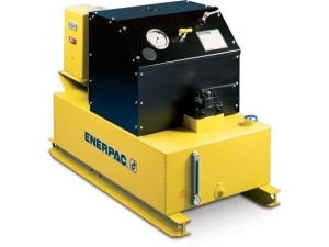 Pem8418 Two Speed Electric Hydraulic Pump 18 Gallon Usable Oil 4 3 Manual Valve 230v For Use With Double Acting Cylinders Enerpac