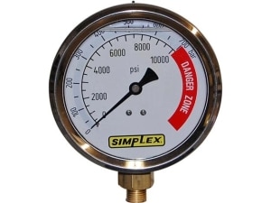 Hydraulic Pressure Gauge Series G