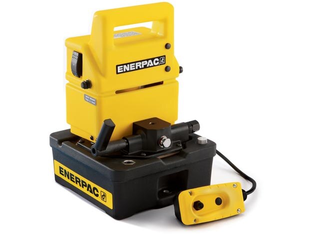 Enerpac ZU4408PE Universal Electric Pump with VM43M Jog Valve Basic 230V and 8 L Usable Oil Capacity