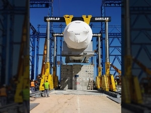 Turbine and Generator Installation at a New Power Plant in Libya