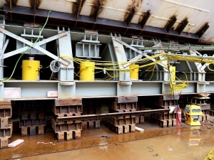 Tunnel Boring Machine Launched with EVO Synchronous Lifting System