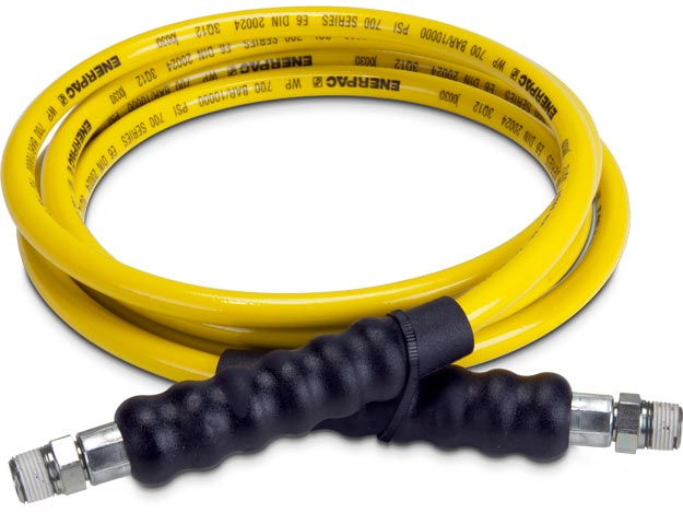 ENERPAC HYDRAULIC HOSE 2FT LENGHT 700BAR/ 10,000psi with coupler 