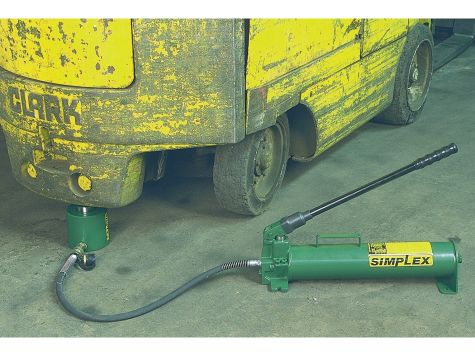 Steel Low Profile Cylinder and Steel Hand Pump Set Series ST