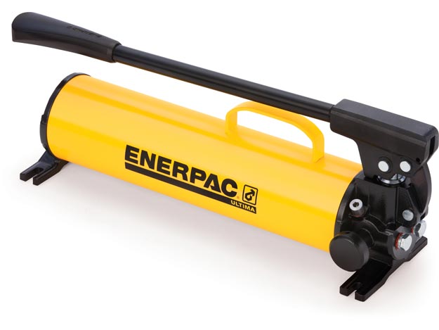 Two Speed Gauge & Adaptor Enerpac HP1000SMINEX Hydraulic Sealed Hand Pump ATEX Certified 10,000 Max Operating PSI Single Port 0.71 Piston Stroke 67.7 in3 Useable Oil 